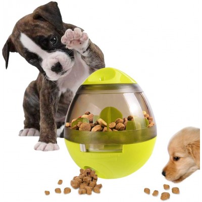 Interactive IQ Treat Ball Food Dispensing Pet Chew Ball Dog Puzzle Toy